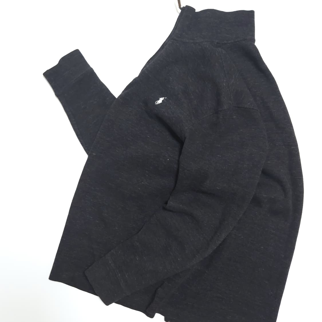 폴로 랄프로렌 포니 하프 집업 차콜 상품이미지3