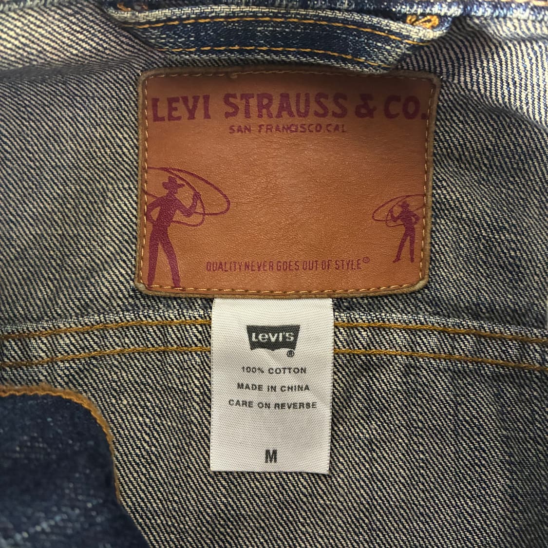 Levi's  리바이스 레드탭 00,s 데님 워크웨어 자켓   상품이미지8
