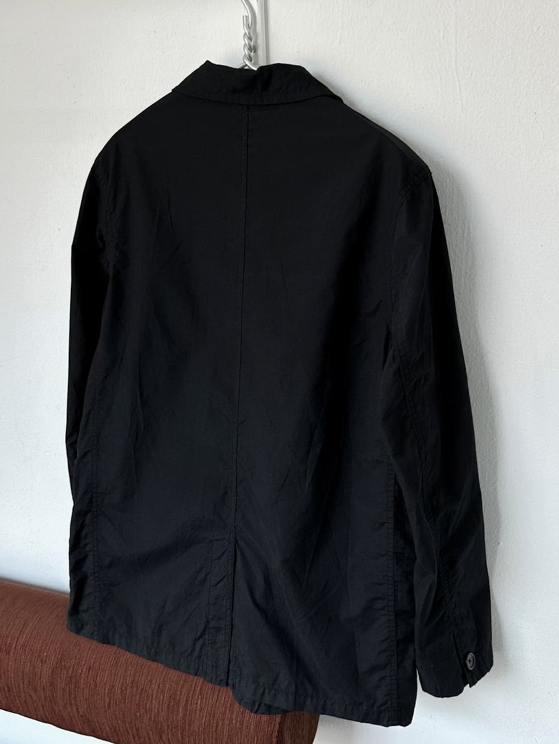 Washed cotton nylon 3B tailored jacket 상품이미지5