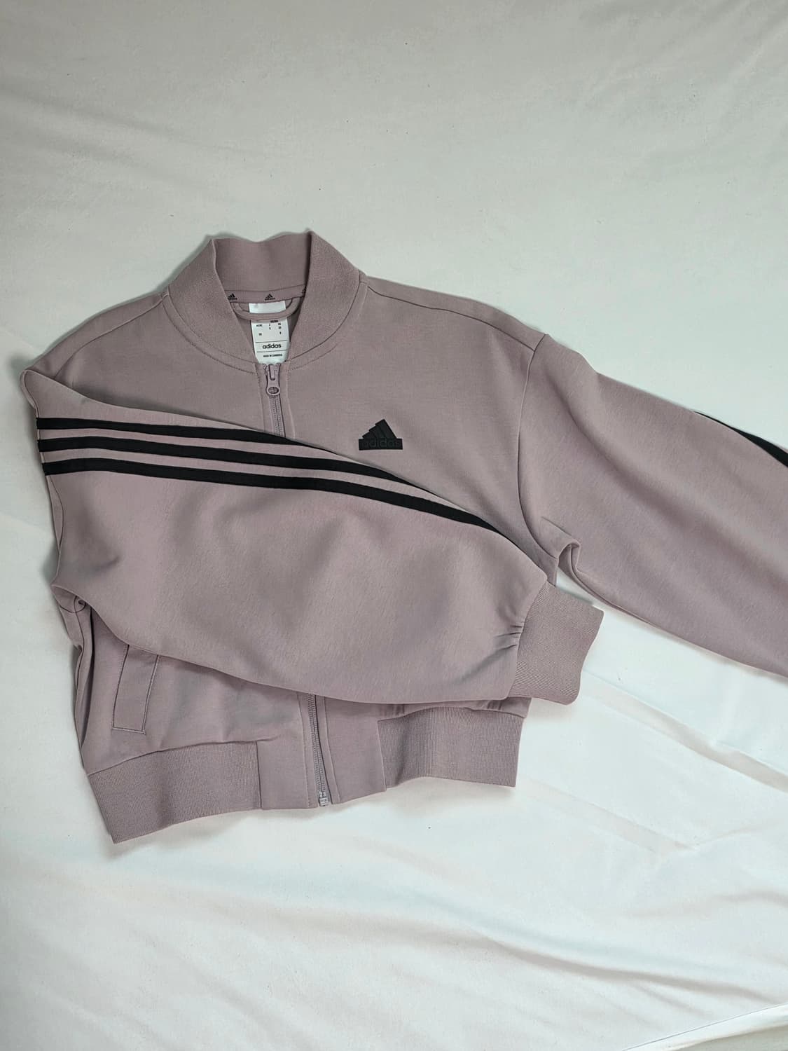 아디다스 크롭 후드집업 상품이미지1