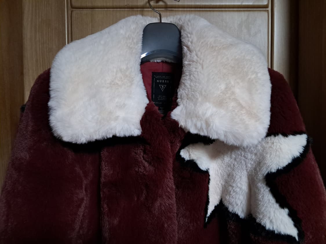 게스 밍크퍼 자켓 XS 상품이미지4