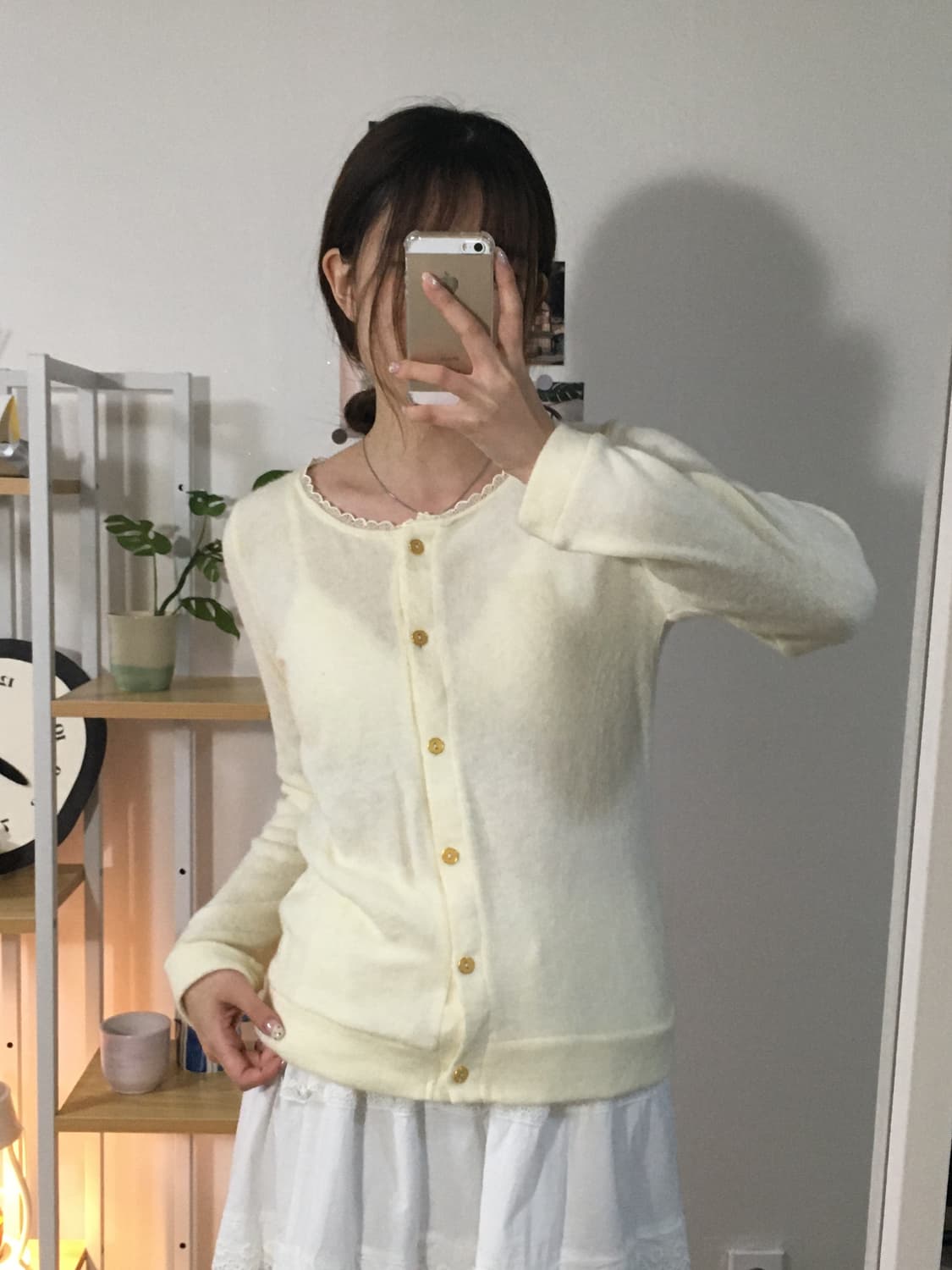 아이보리 레이스 가디건 상품이미지3