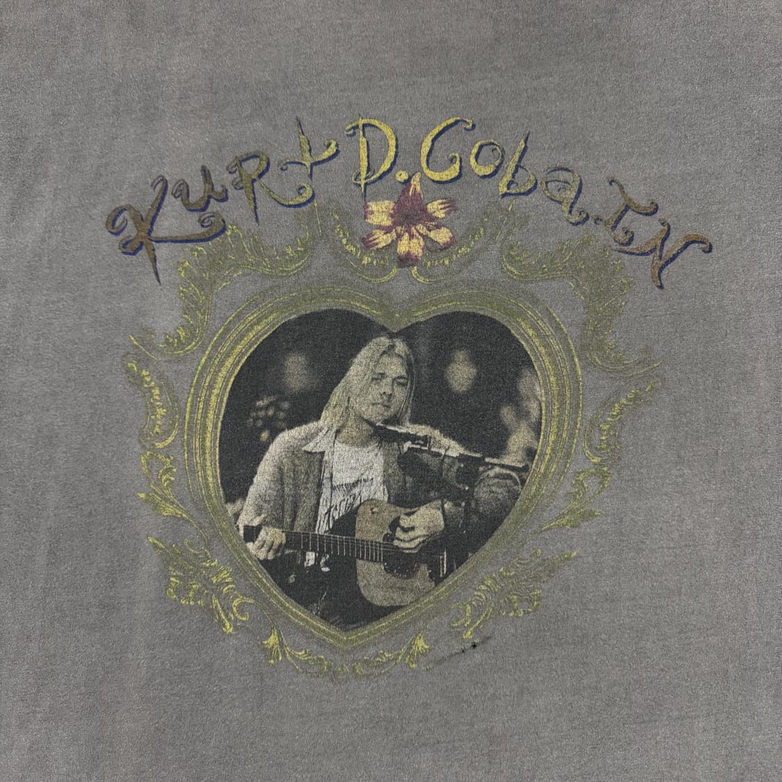 빈티지 90s Kurt Cobain 커트코베인 메모리얼 티셔츠 상품이미지3