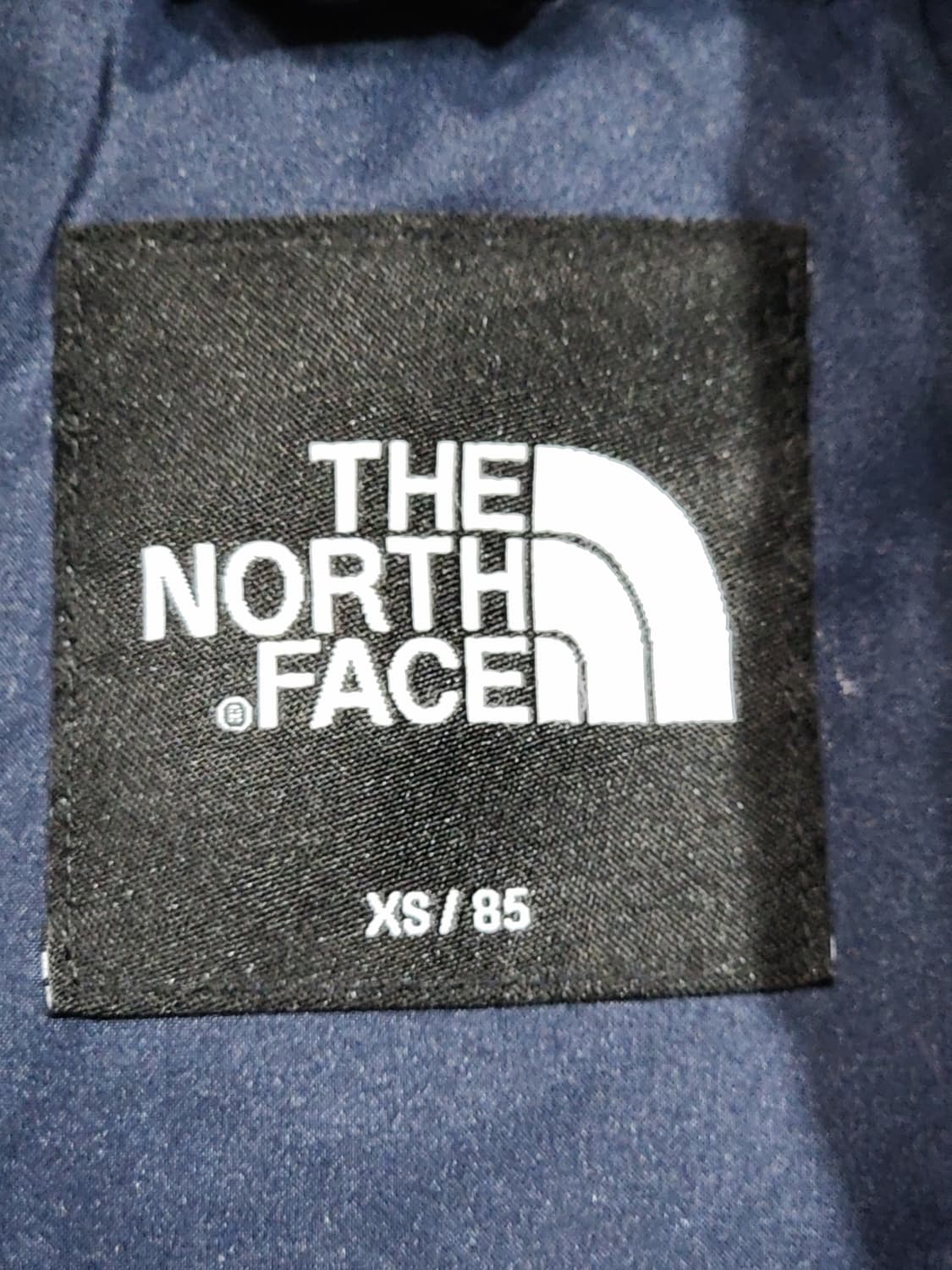 (S) 노스페이스 거위털 롱패딩 점퍼 네이비 구스다운 패딩코트  상품이미지3