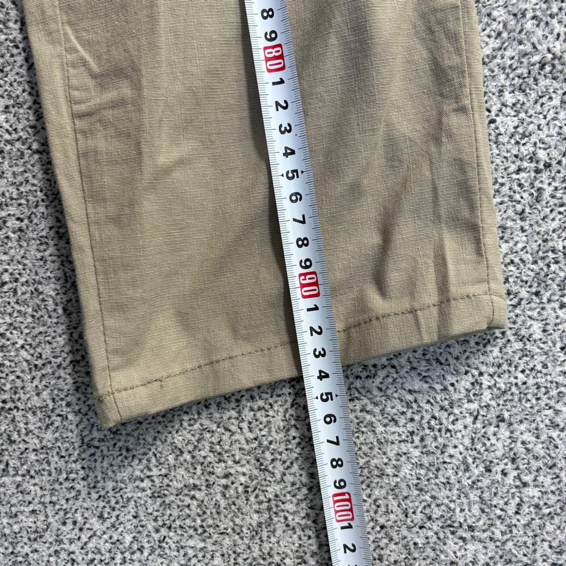 실측확인 빈티지 뒷밴딩 면바지 0622J2 상품이미지7