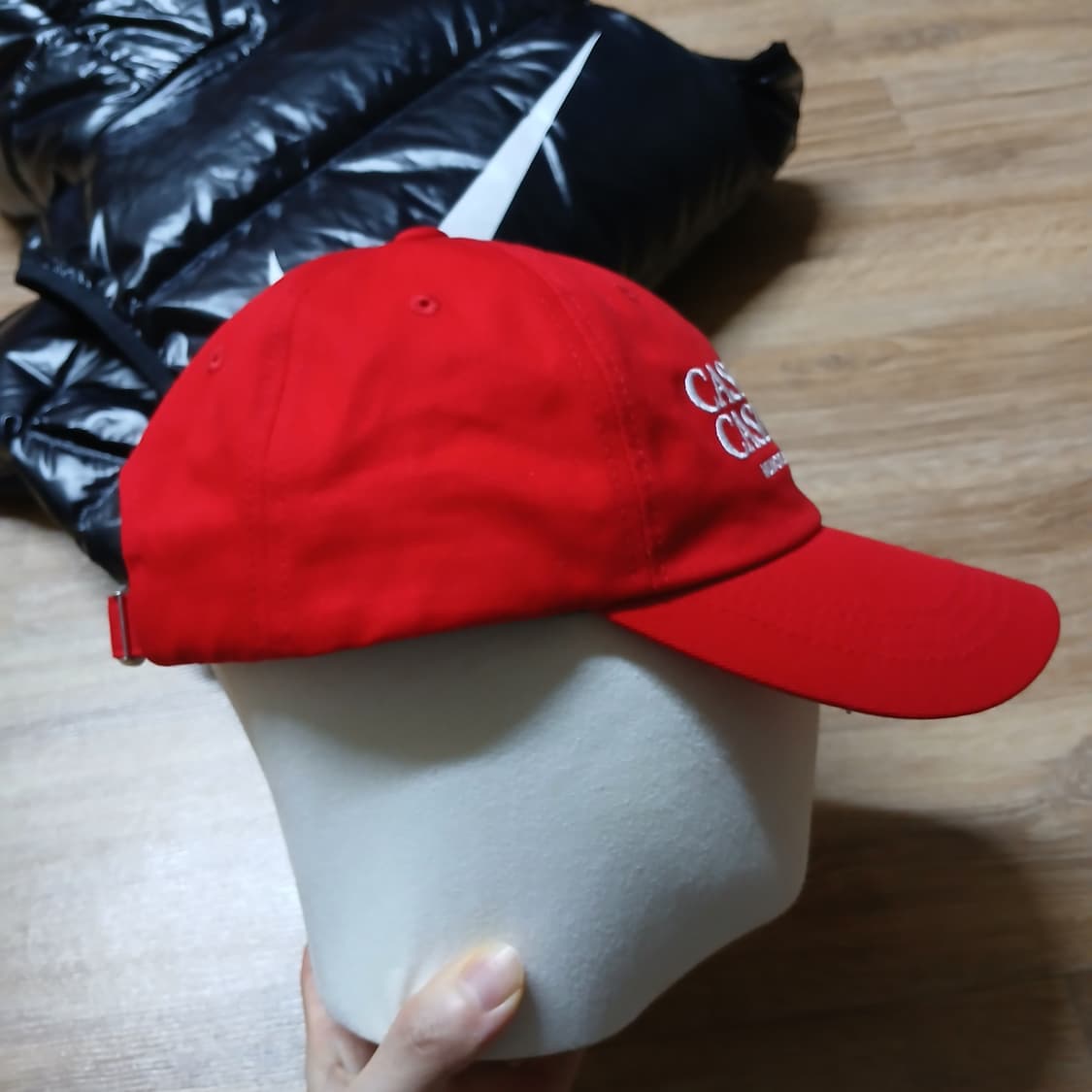 CASE A LOT 케이스어랏 모자 볼캡 레드 상품이미지4