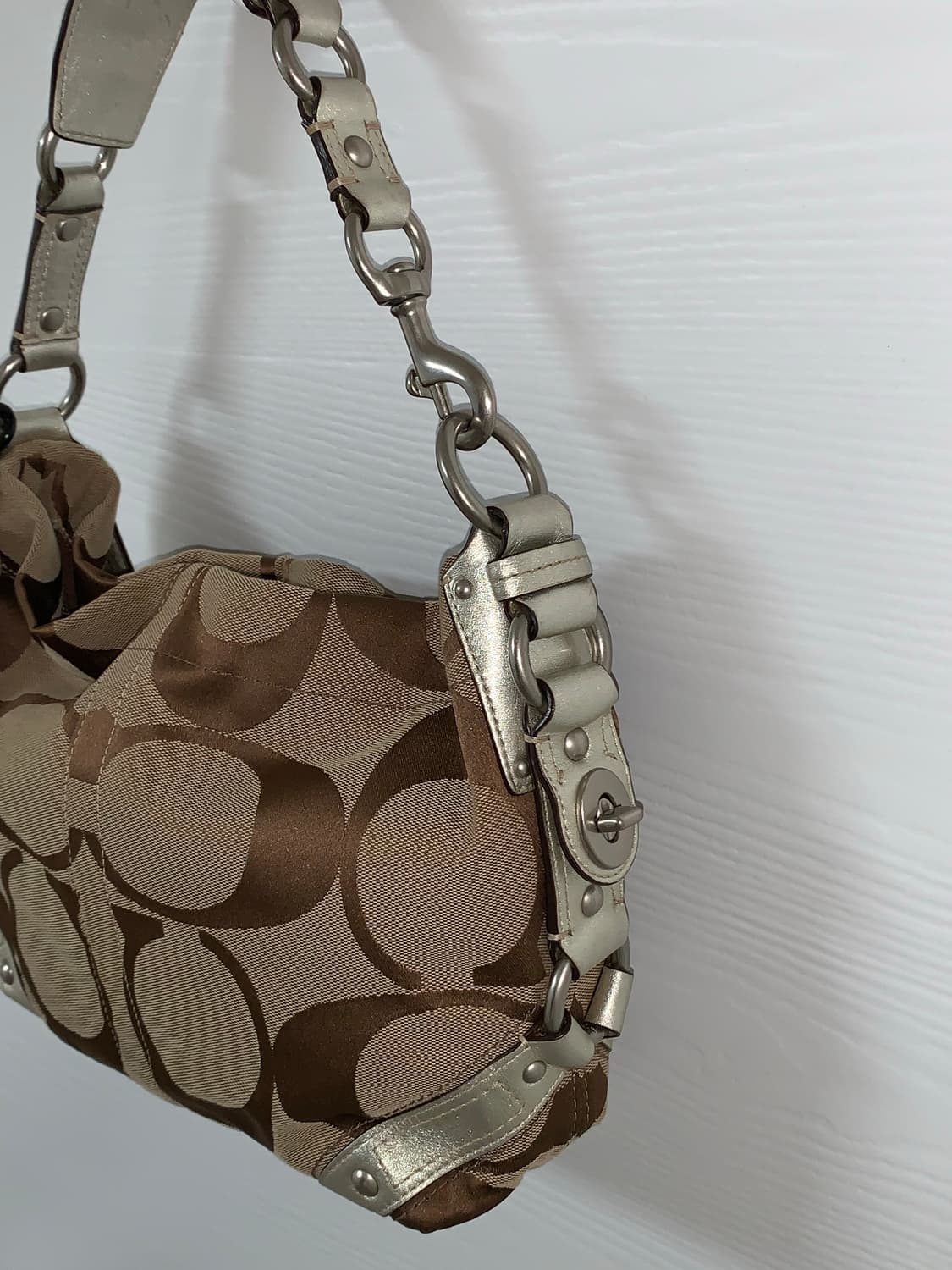 [S급] Coach turnlock shoulder bag 상품이미지5