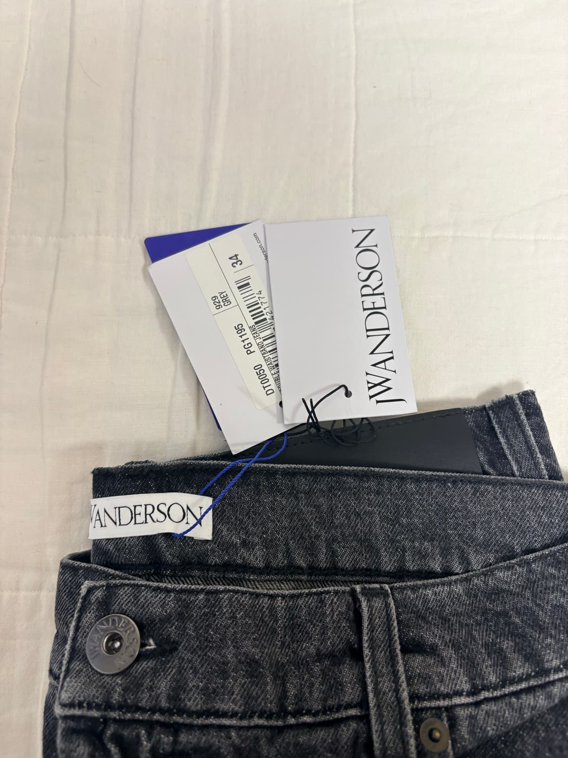 JW Anderson double waistband denim pants 상품이미지5