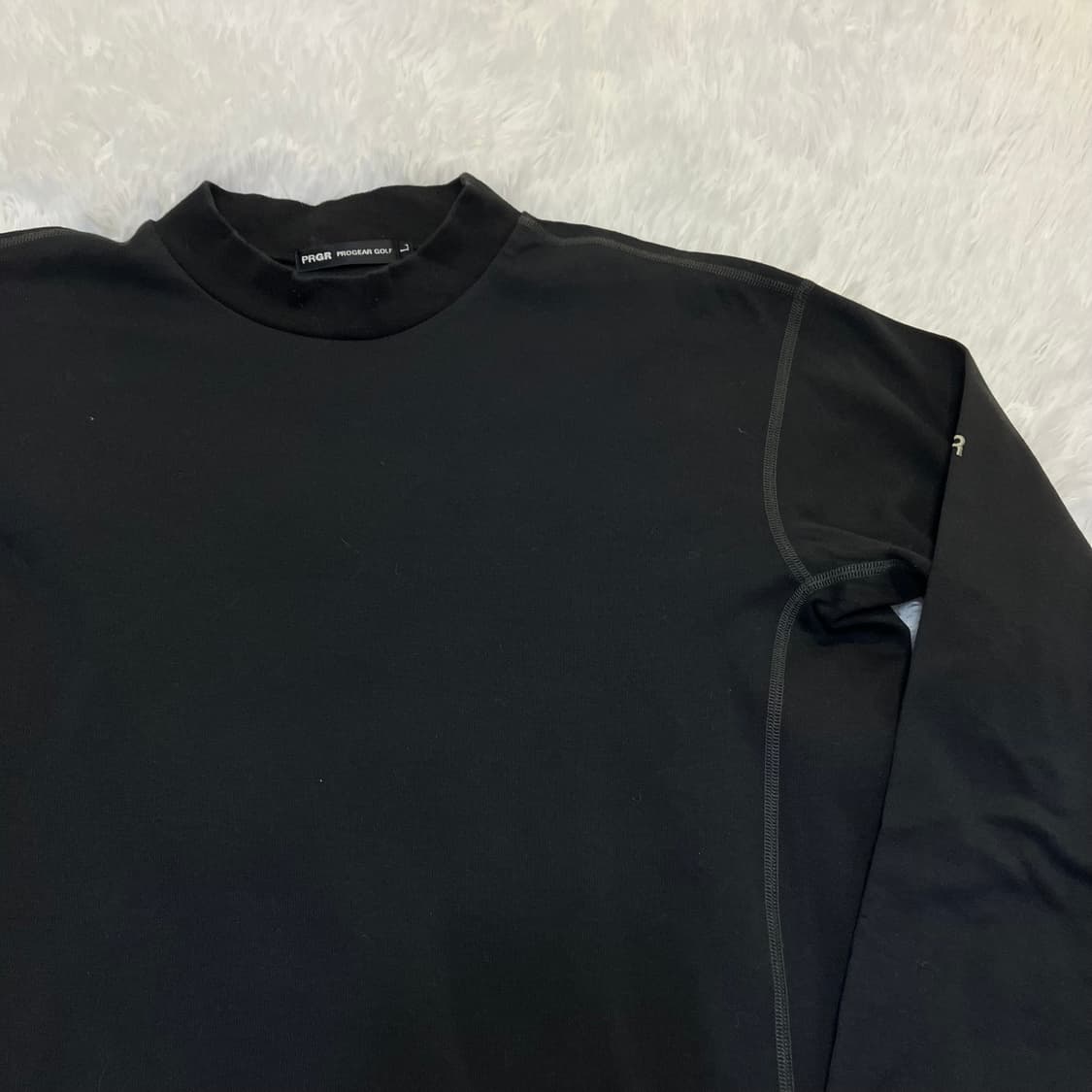 빈티지 스티치 블랙 폴라 긴팔 837 y2k 스트릿 모리 갸루 일본빈티지 상품이미지3