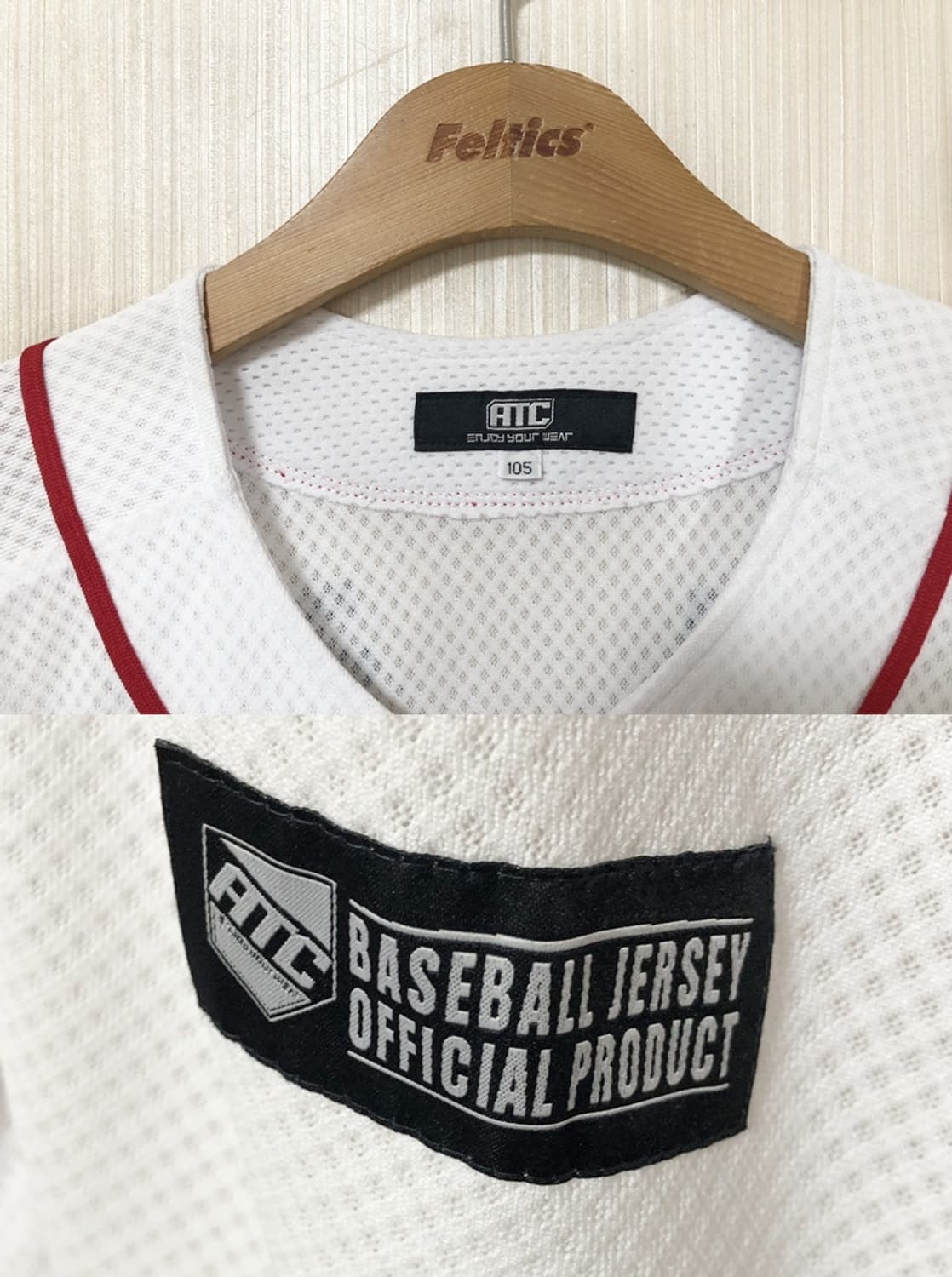 KBO ATC SK와이번스 (왕조) 홈유니폼/져지 105 #14 최정 상품이미지4