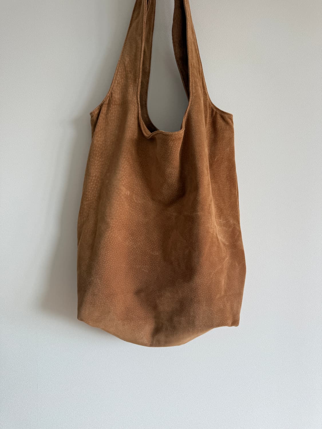 Pre owned 리얼 스웨이드 숄더백 상품이미지4