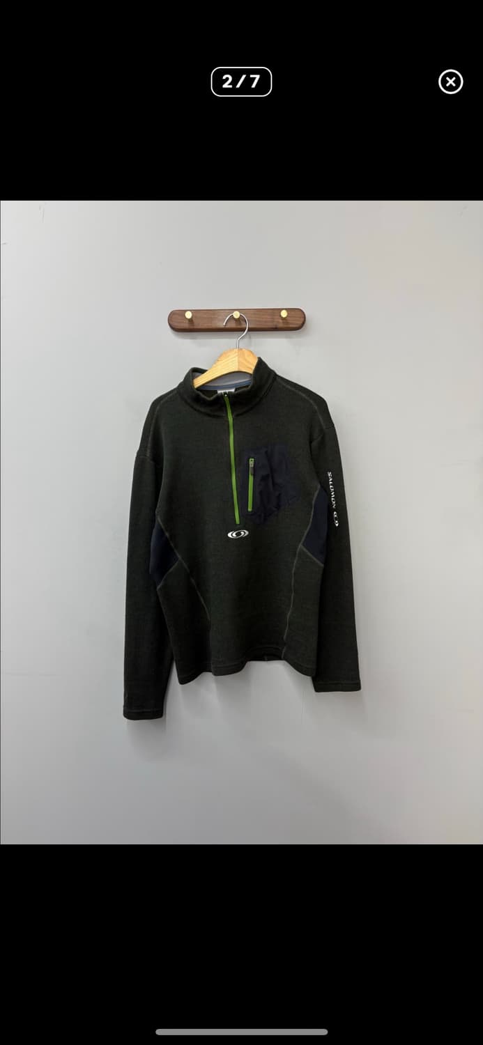 살로몬 카키커버트로 반집업 웜업 H910 상품이미지2