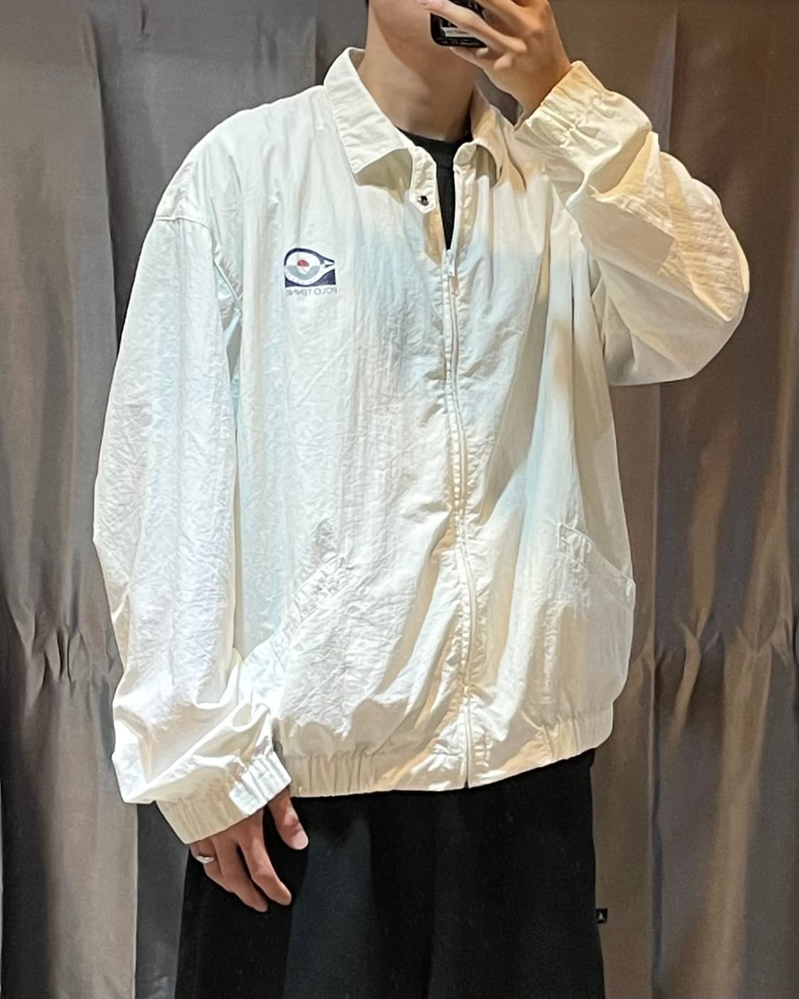 L 폴로랄프로렌 스포츠 테니스 나일론 블루종 상품이미지1