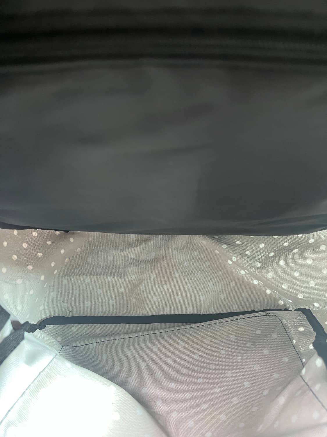 아식스 도트 땡땡이 백팩 블랙 빈티지 상품이미지4