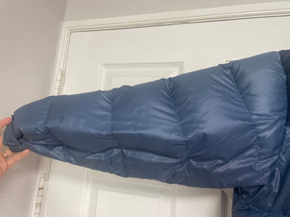 [M] 급처 노스페이스 센터로고 눕시 블루 상품이미지3