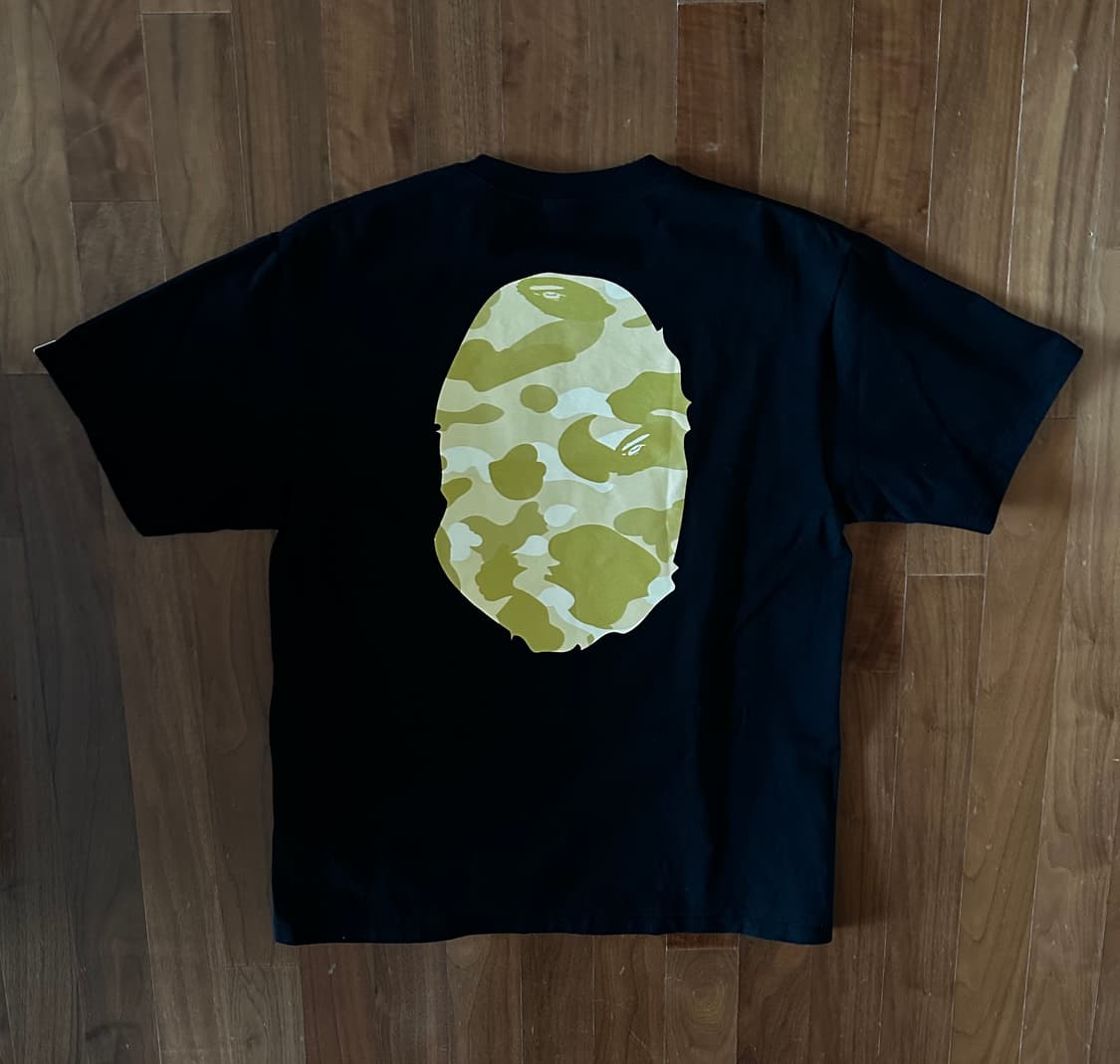 베이프 카모 빅헤드 반팔 XL 상품이미지2