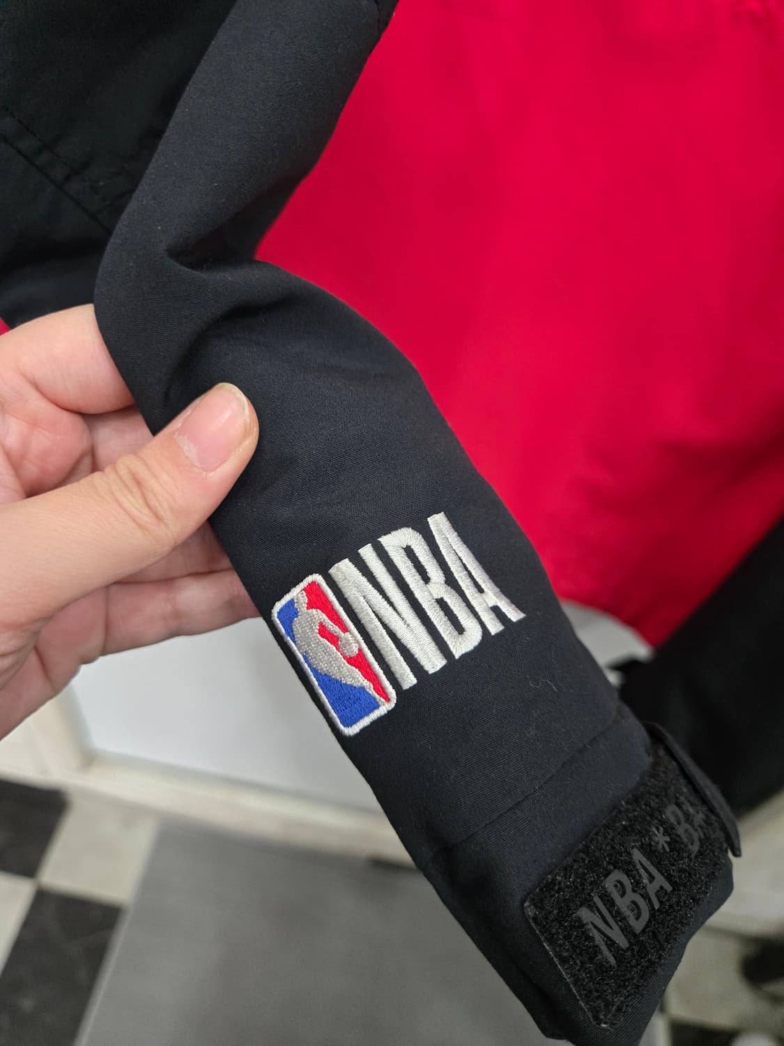 M,95 ))  NBA bulls 엔비에이 반집업 후드티 긴팔티셔츠! 상품이미지2