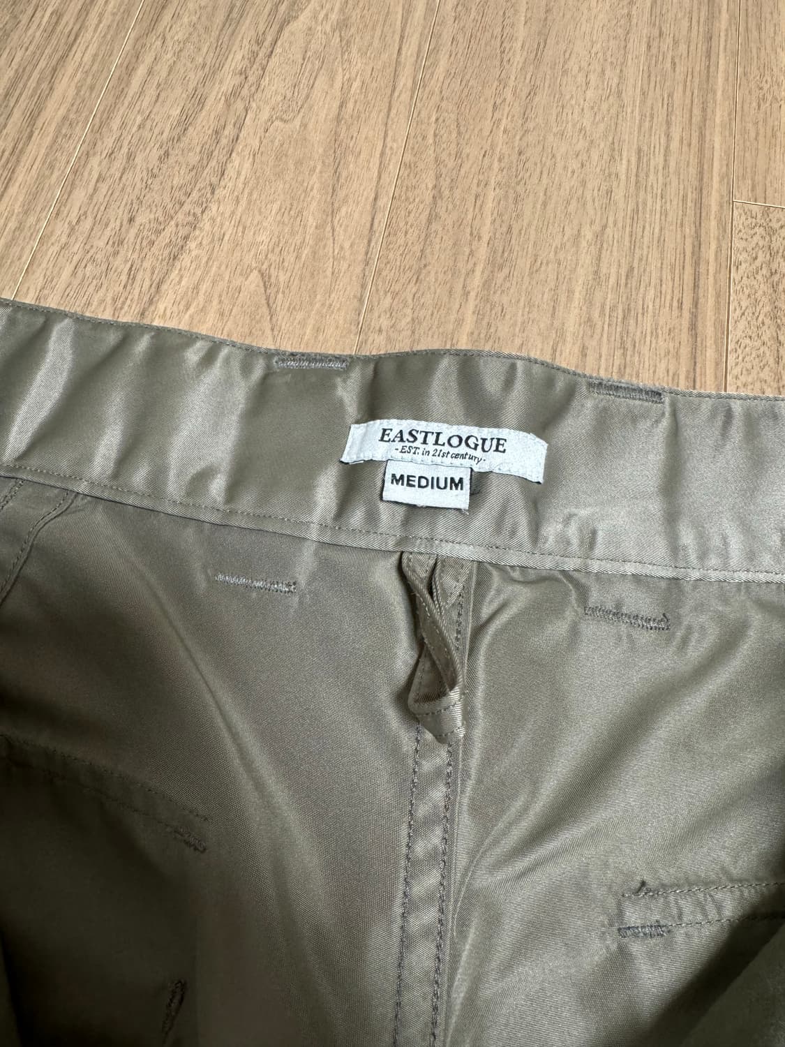 이스트로그 플라이트팬츠 올리브 m사이즈 상품이미지2