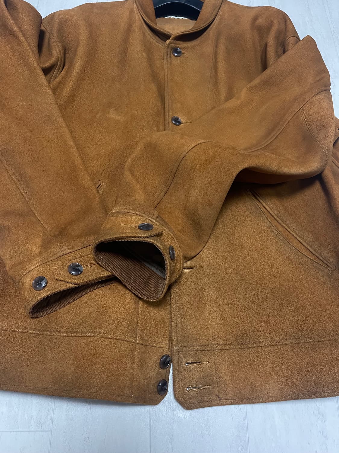 올드조 /코삭 스웨이드자켓 /42 상품이미지5