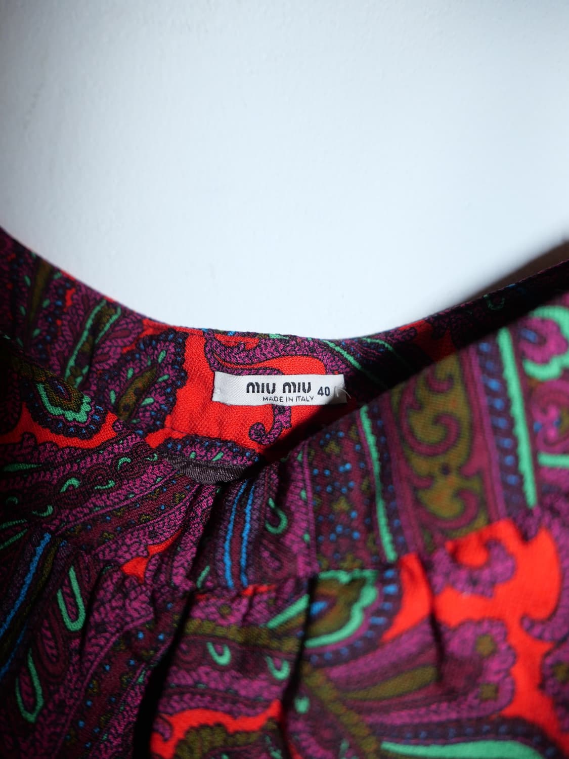 Miu Miu paisley skirt  상품이미지2