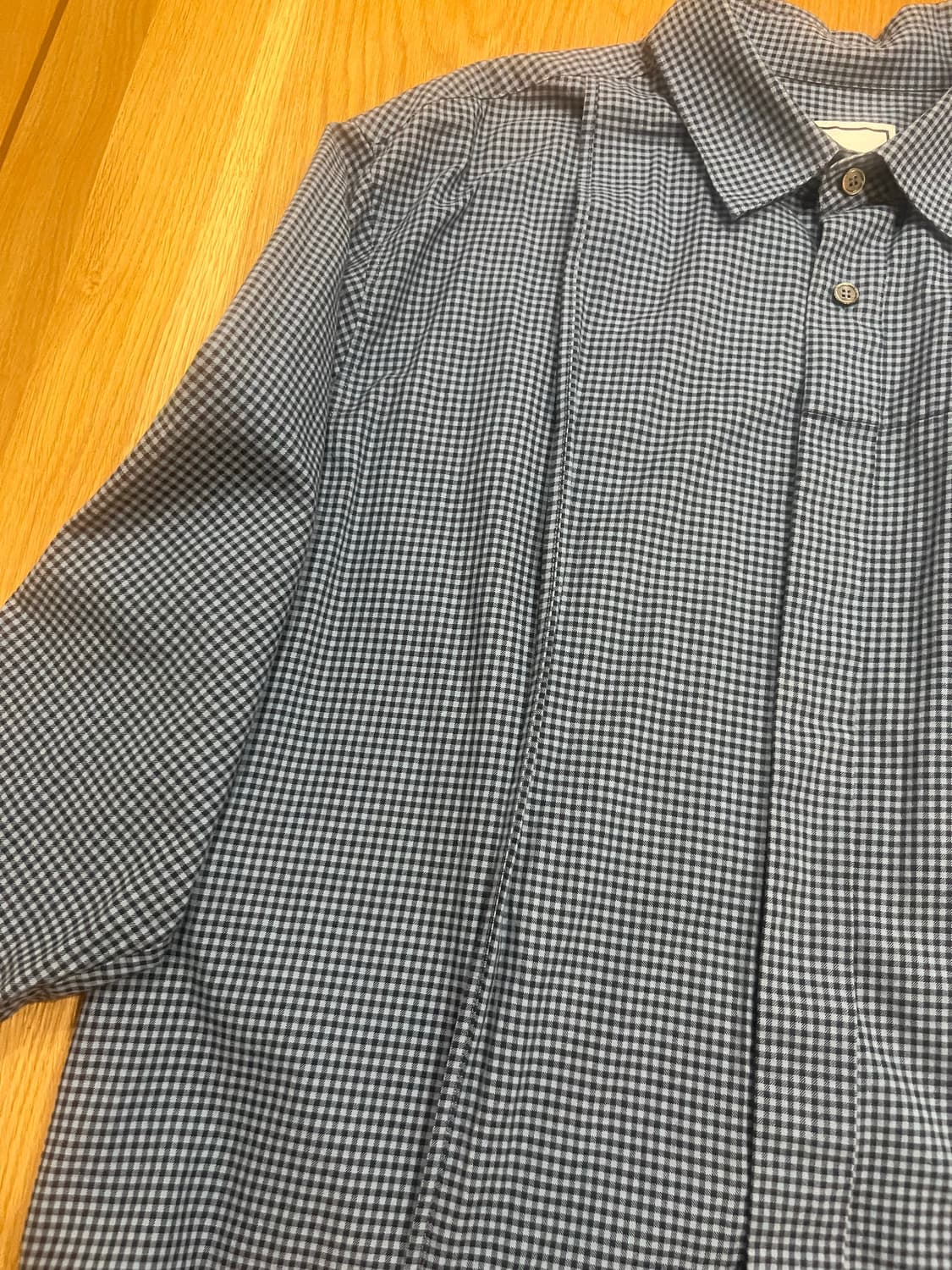 우영미 체크셔츠46 상품이미지2