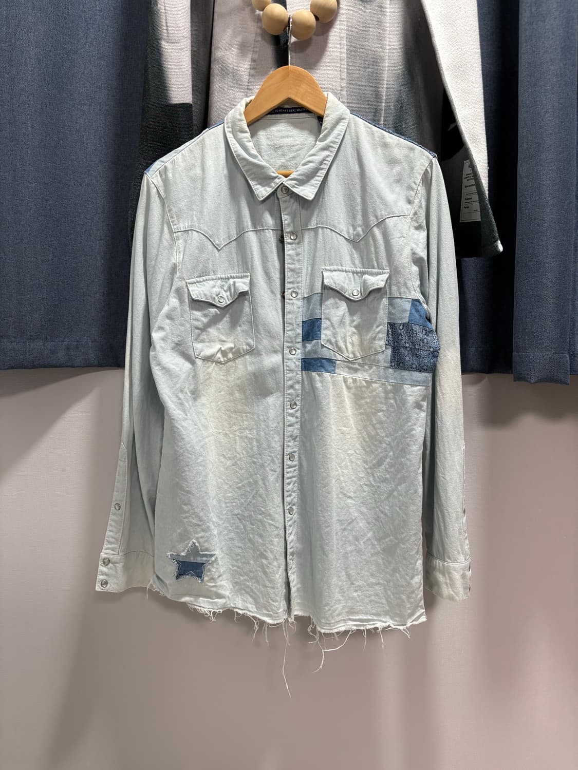 빈티지 웨스턴 셔츠 상품이미지1