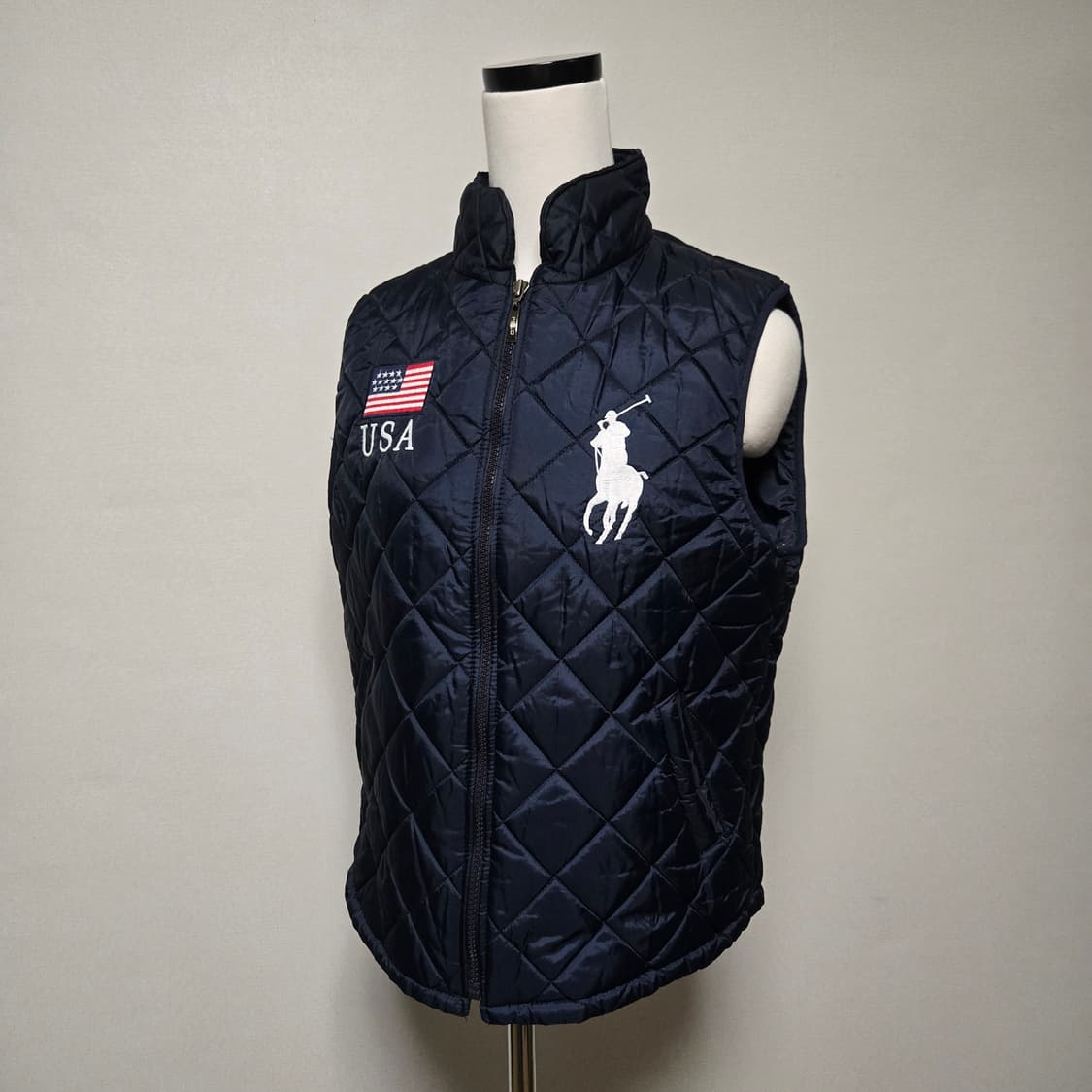 폴로랄프로렌 USA 빅로고 퀼팅 베스트/ 여성 조끼/ 여성 베스트  상품이미지6