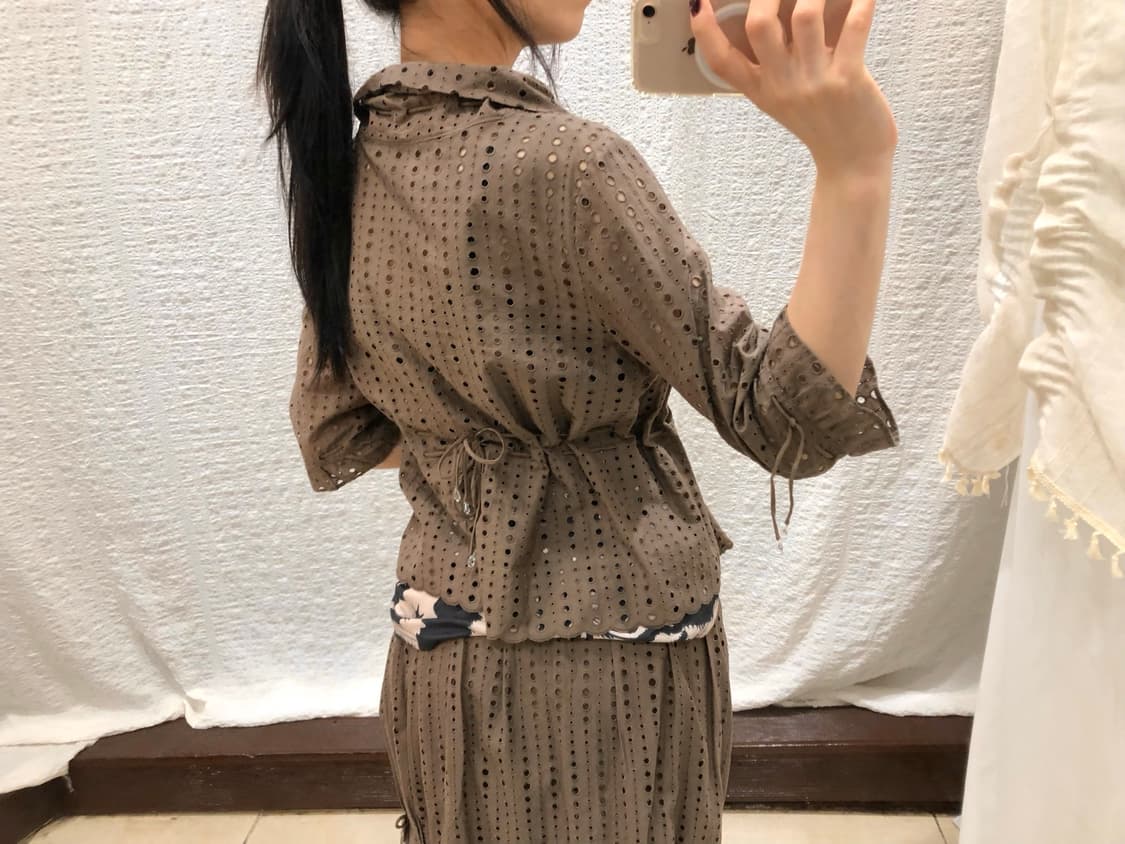 Mocha Lacework Set 상품이미지4
