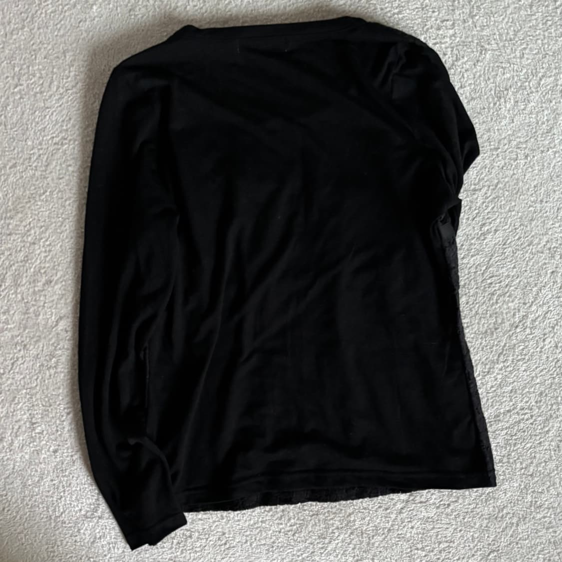 일본빈티지 갤러리 비스콘티 블랙 리본 포인트 이너 탑 상품이미지5