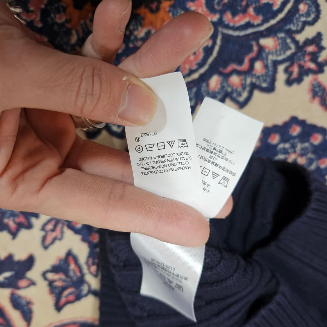 폴로랄프로렌 꽈베기 브이넥 베스트 44-55size 상품이미지5