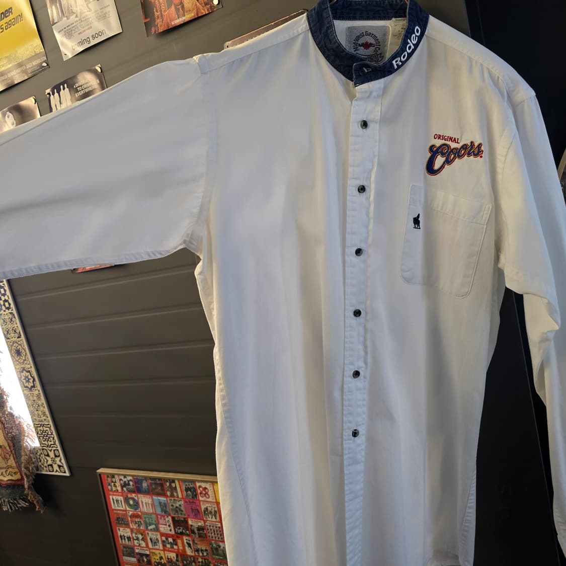 MWG(Western Garments)생산Coors Rodeo 셔츠 상품이미지3