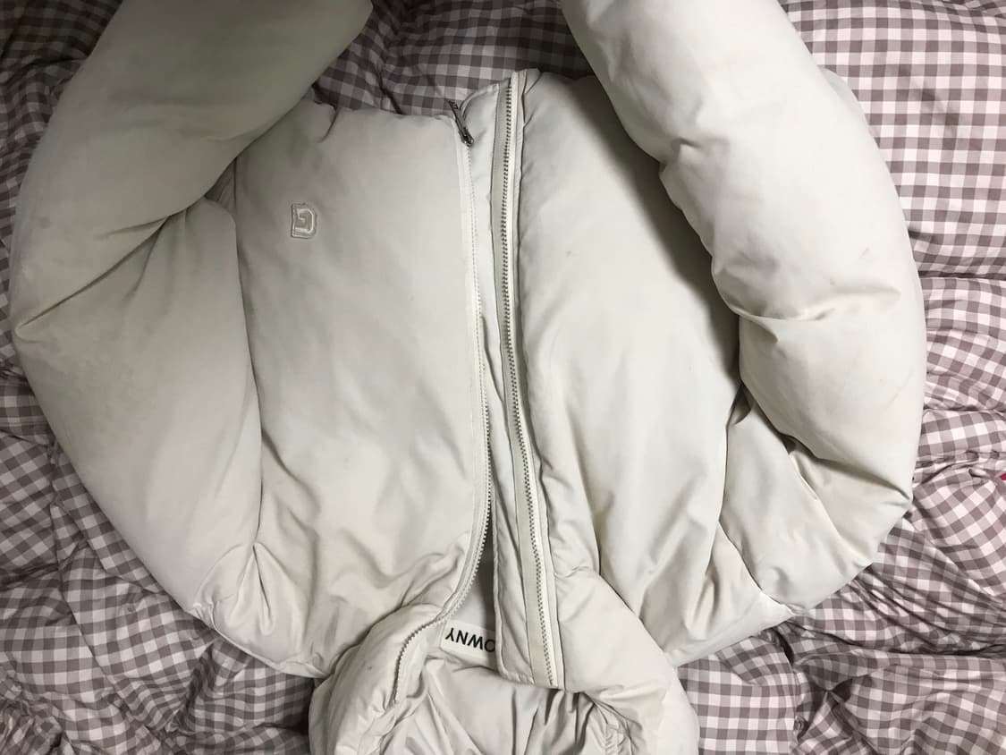 글로니 다운 푸퍼 자켓 아이보리 상품이미지3