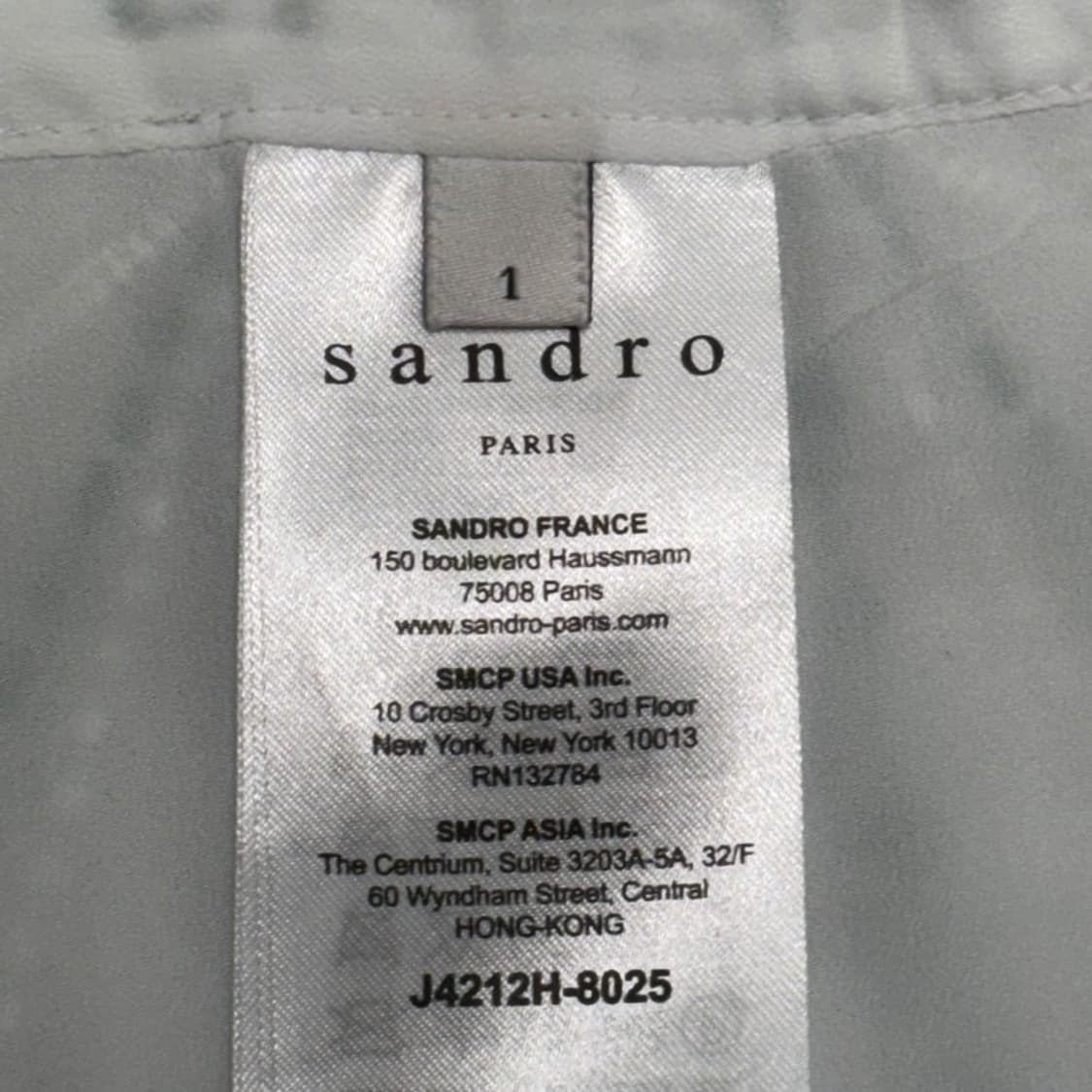 SANDRO 클로버 자수 스커트 1 상품이미지8