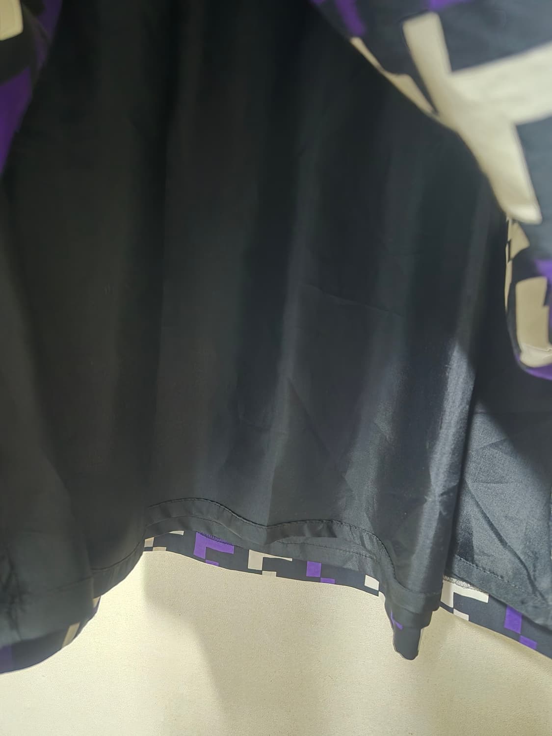 새옷 미샤 패턴 실크 스커트 상품이미지4