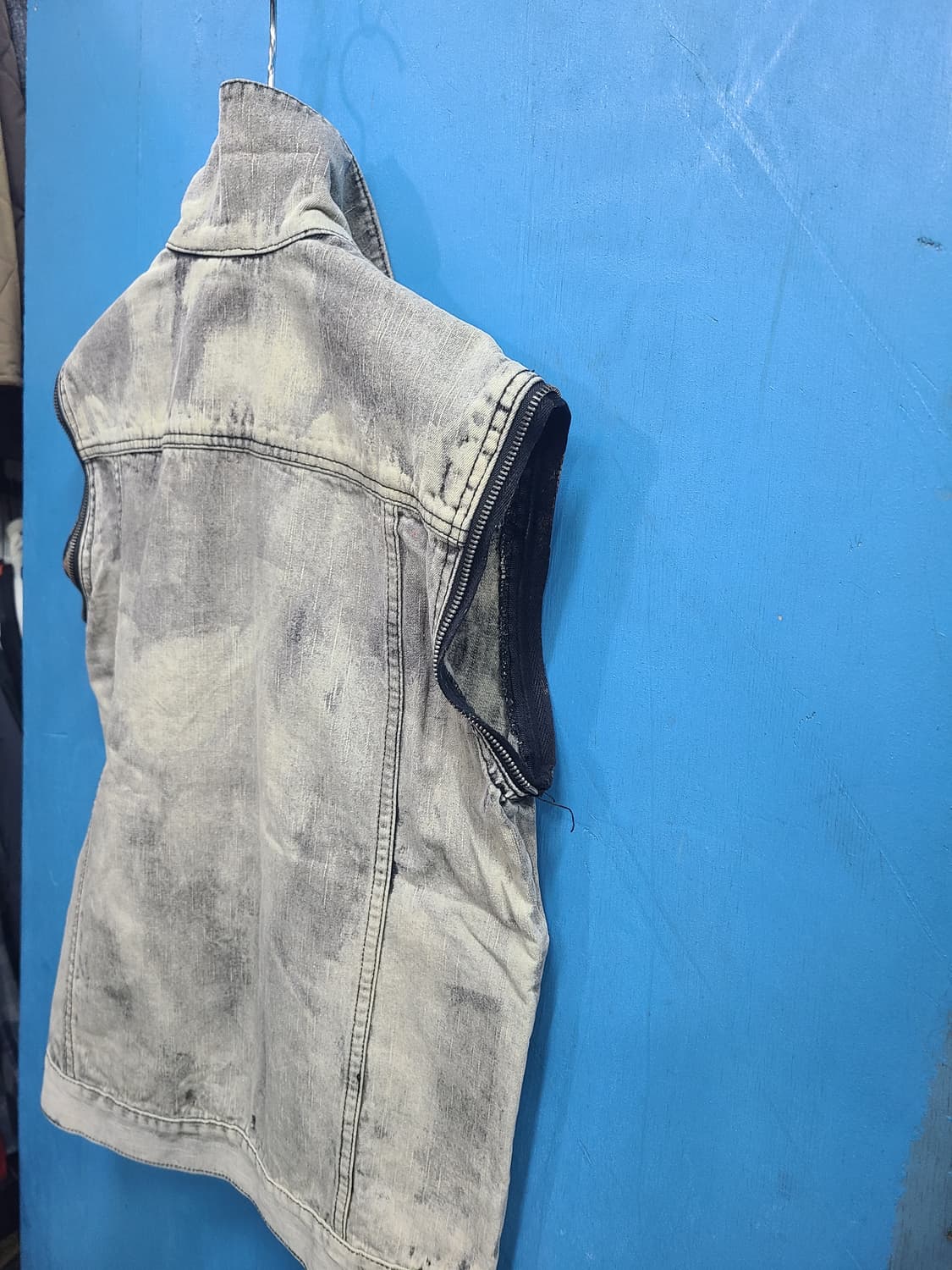 희귀템 일본 그런지펑크 버닝쇼 데님자켓 상품이미지8