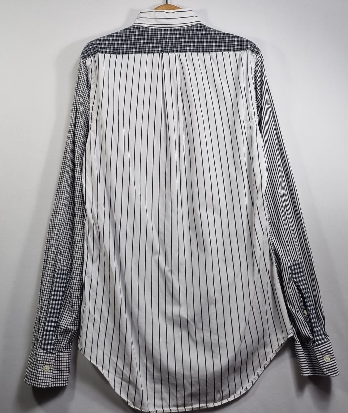 실측 오버핏 S ) 폴로랄프로렌 멀티패턴 포플린 셔츠 남방 상품이미지2