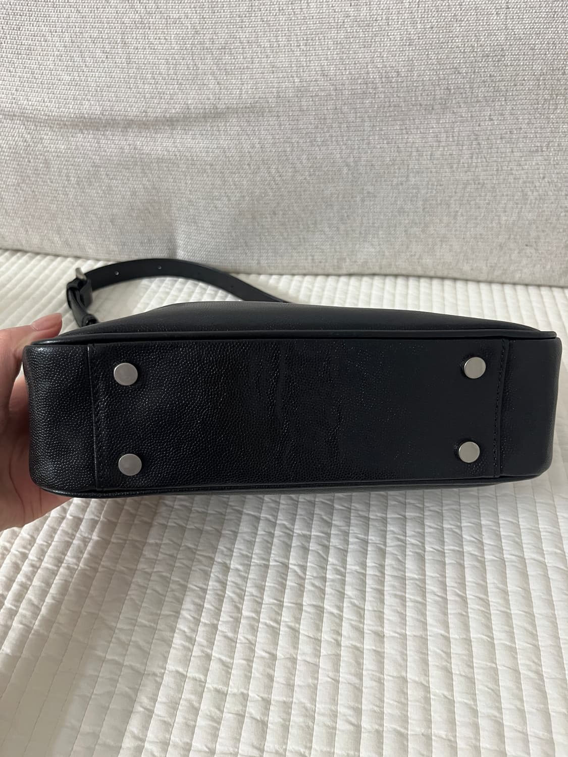 미닛뮤트 바톤백미니 블랙 상품이미지3