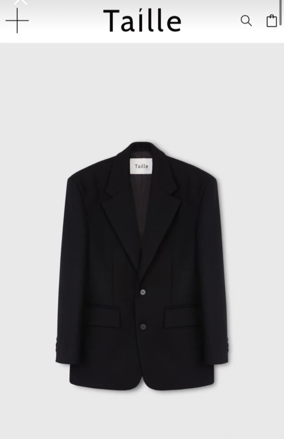 타일레 울 오버 자켓 (2) 상품이미지1