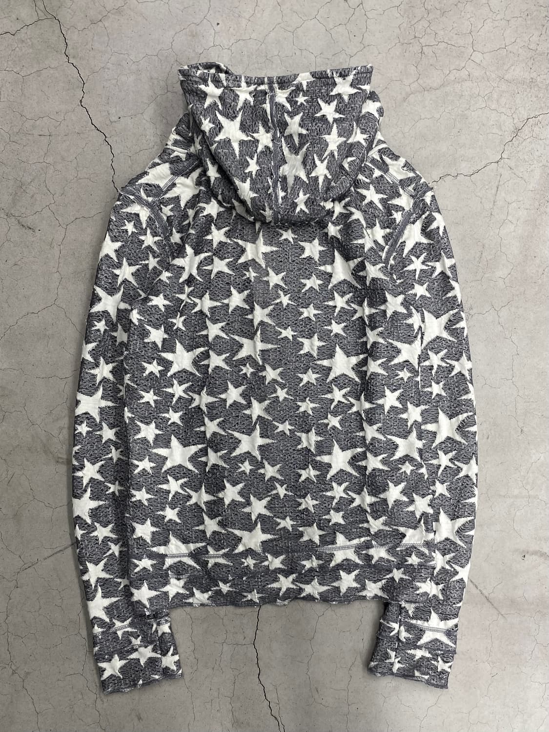 Francist_MOR.K.S. 패턴 후드 집업 상품이미지6