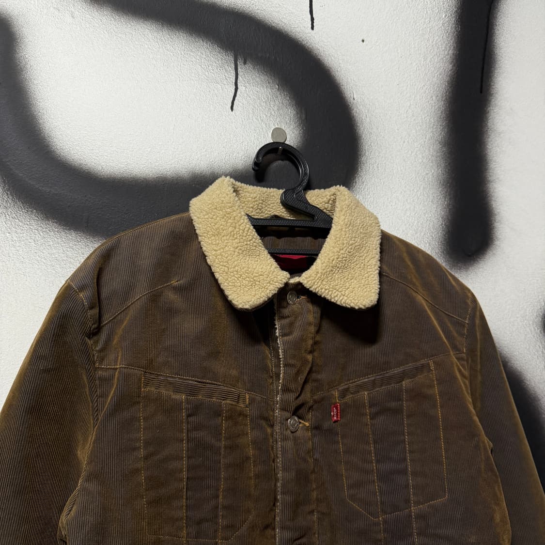 리바이스 오리지널 레드탭 코듀로이 골덴 쉐르파 트러커 자켓 상품이미지3