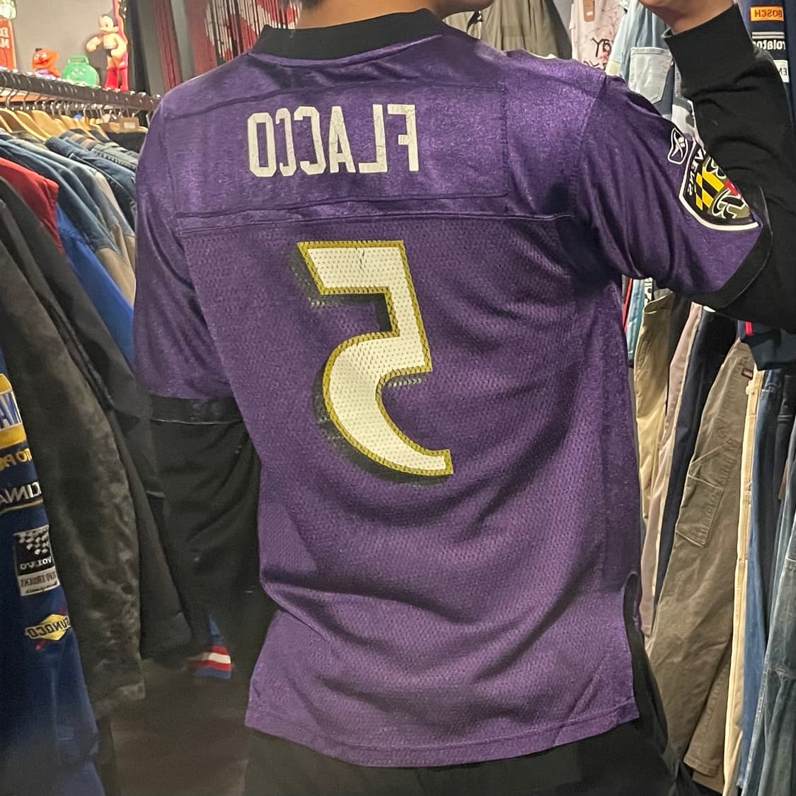 [IM] NFL X Reebok RAVENS No.5 FLACCO 반팔 상품이미지6