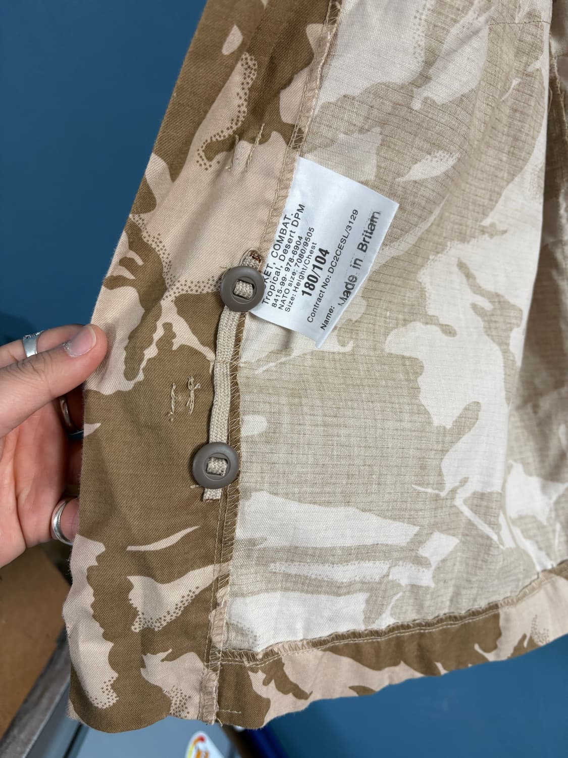 90’s British Army Tropical Desert DPM  상품이미지6