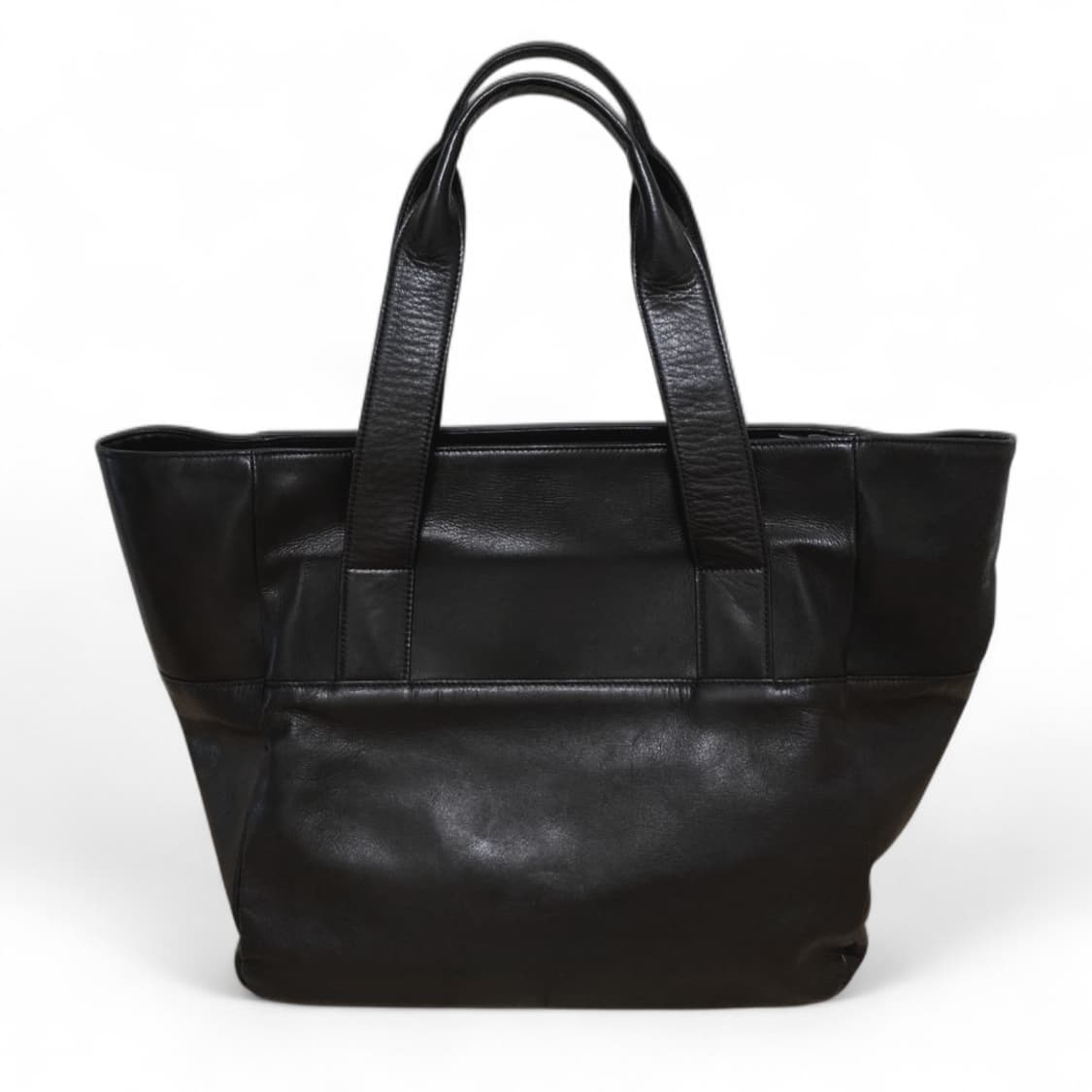 요지 야마모토 느와르 소가죽 토트백 큰사이즈 상품이미지1