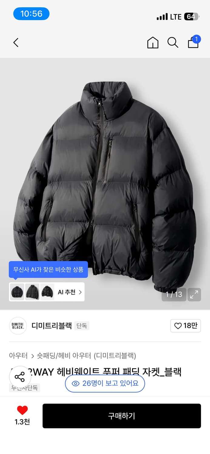 디미트리 패딩 상품이미지1