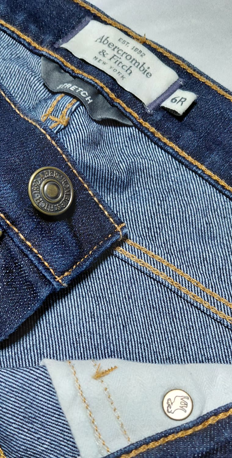 아베크롬비 여성 ERIN 로우라이즈 청바지 (6R/27-28추천) 상품이미지3