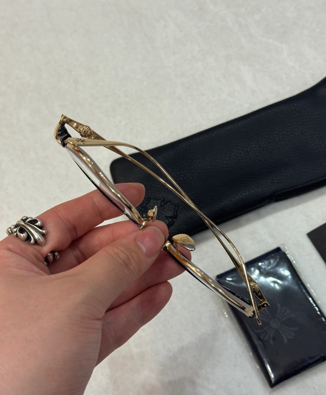 크롬하츠 슬런트레딕션2 골드 54 상품이미지5