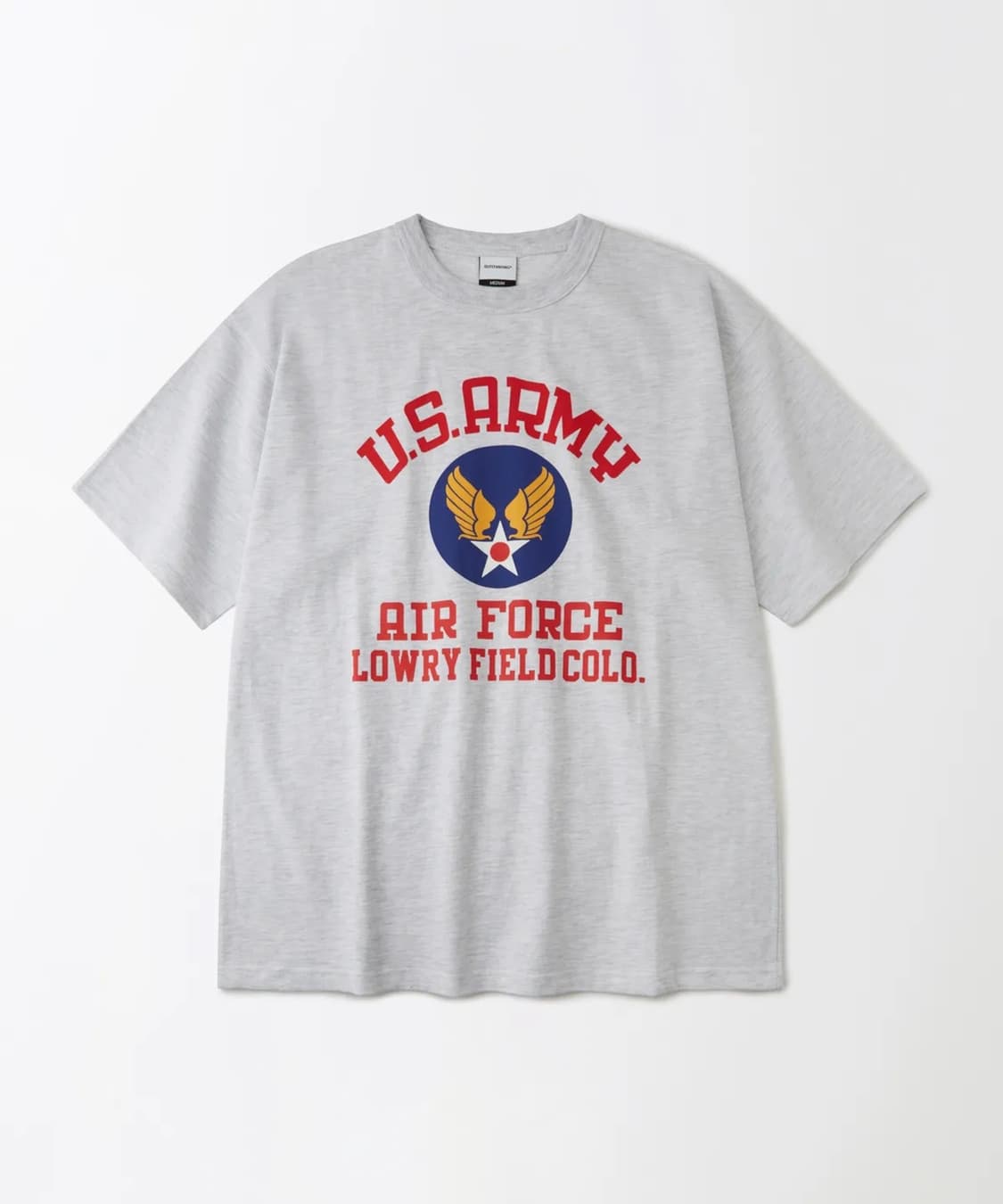 (L) 아웃스탠딩 U.S. ARMY 프린팅 반팔 티셔츠 상품이미지1
