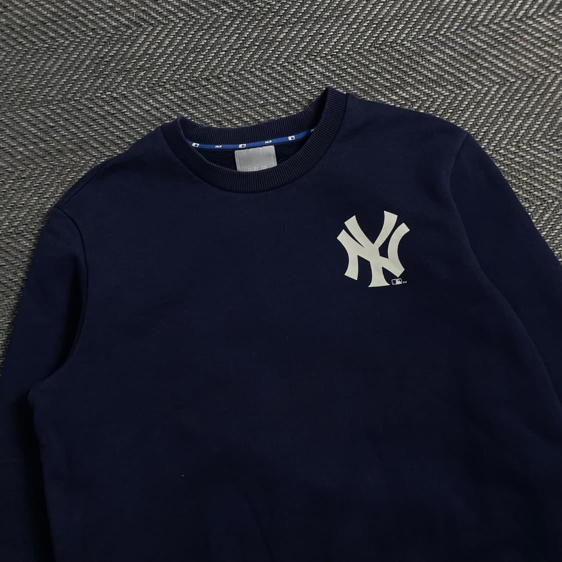 MLB 뉴욕 양키스 빅로고 맨투맨 네이비y 4377 상품이미지5