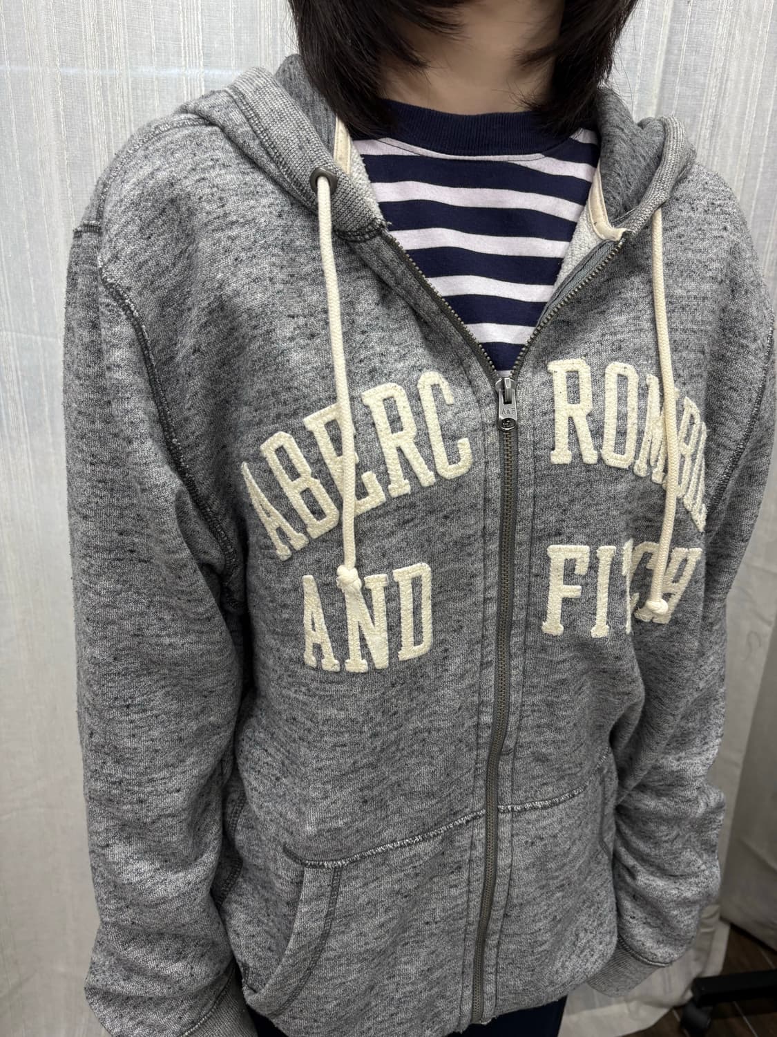 아베크롬비 y2k 스웻 후드집업 상품이미지3