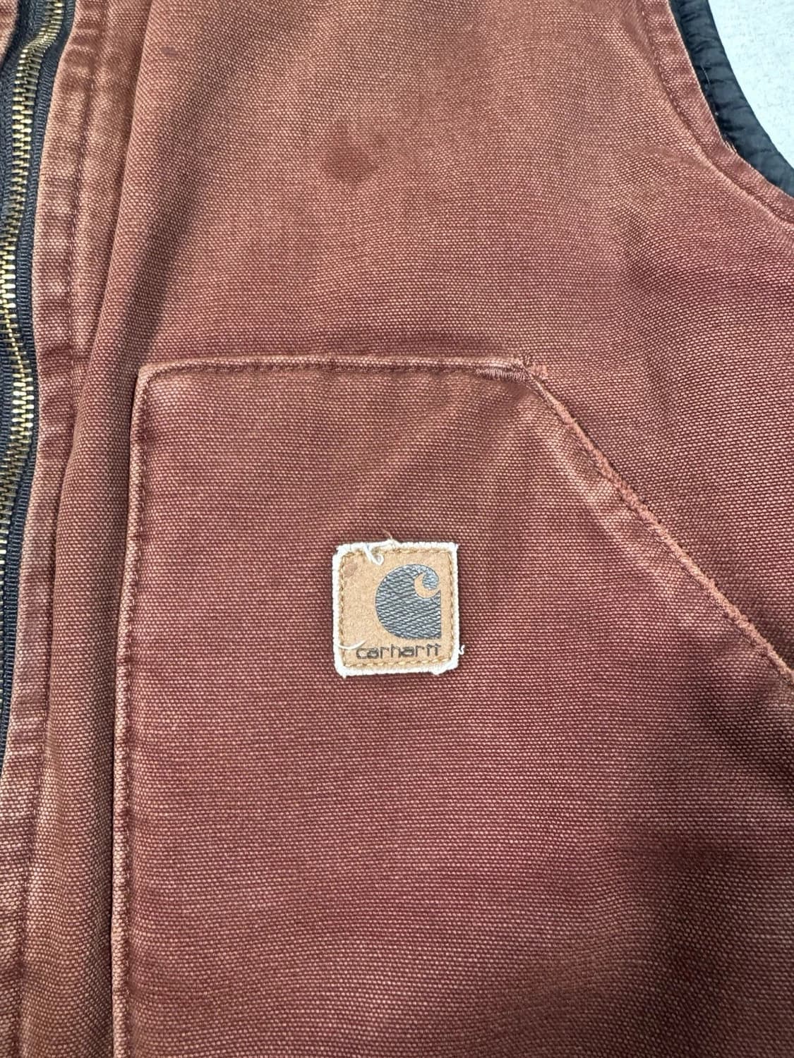 칼하트 V02 캔버스 베스트 L 상품이미지4